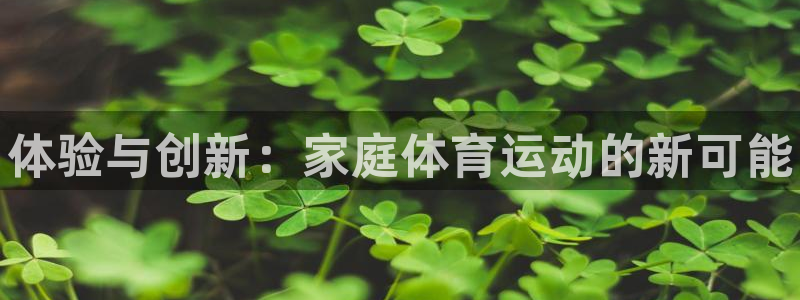 尊龙官方正版app娱乐40996：体验与创新：家庭体育运动的
